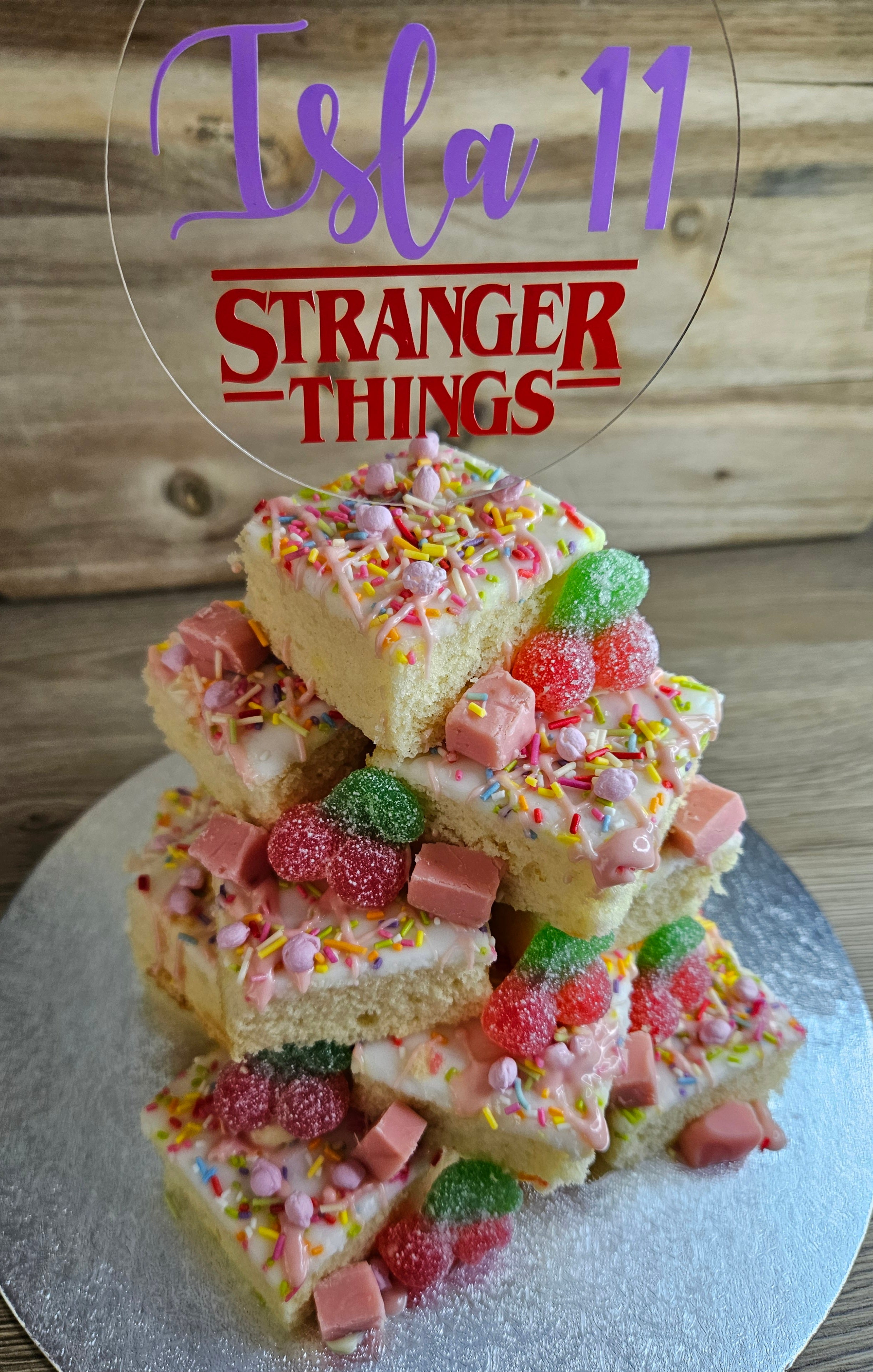 SPINKLE CAKE BIRTHDAY/ CELEBRATION STACK collection only