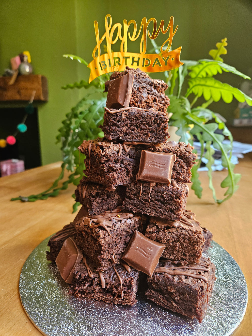 BIRTHDAY/CELBRATION BROWNIE STACK collection only