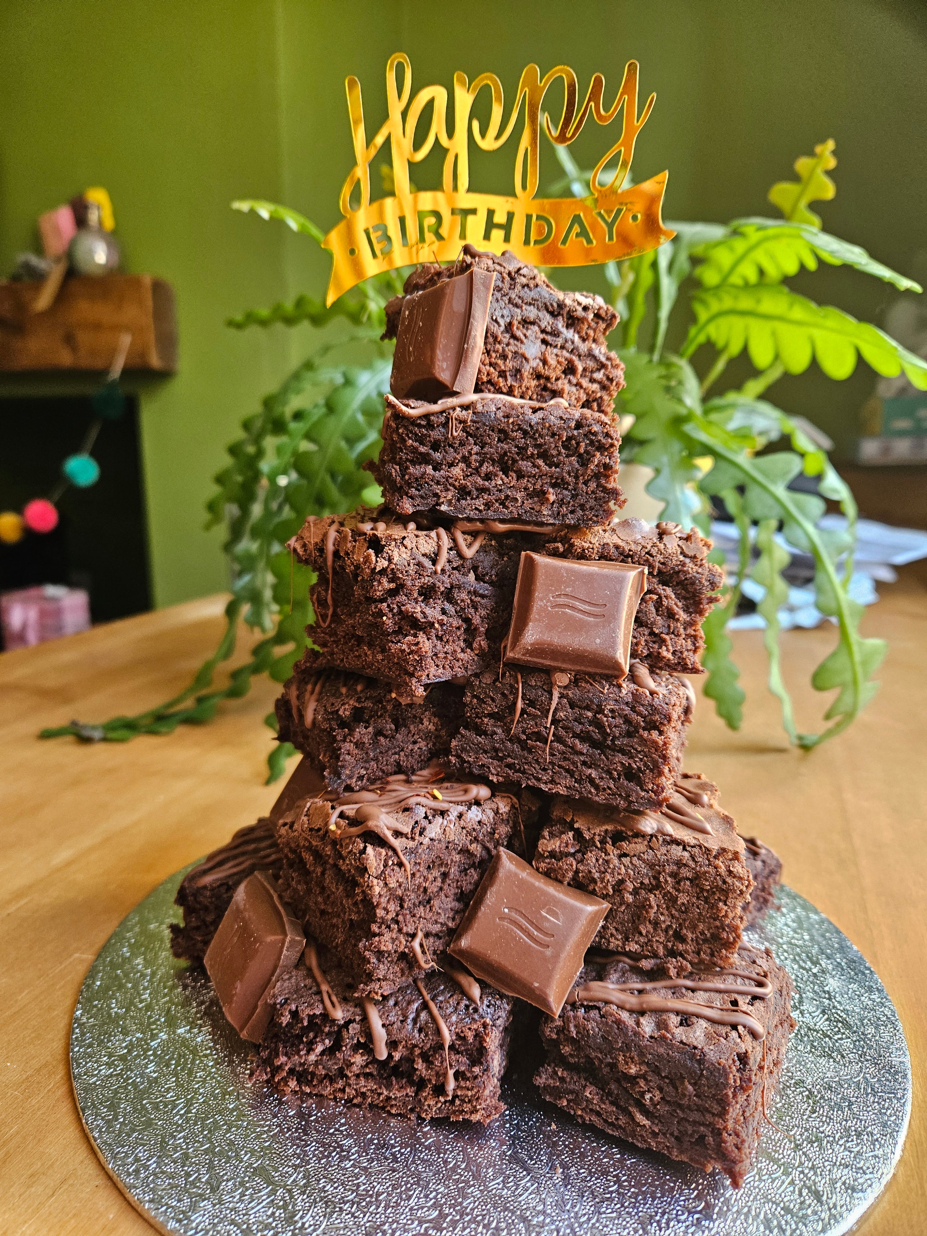 BIRTHDAY/CELBRATION BROWNIE STACK collection only